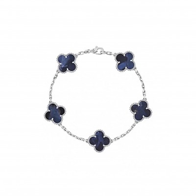 VAN CLEEF ARPELS VINTAGE ALHAMBRA BRACELET, 5 MOTIFS VCARP7S400